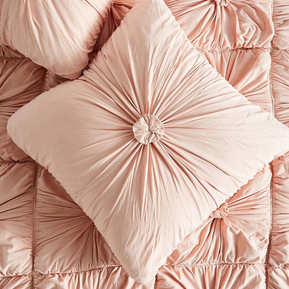 Anthropologie Rosette Jersey Euro Sham